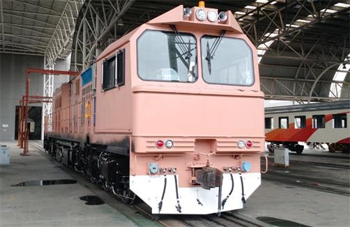 First Broad-gauge Diesel Locomotive Exporting to Argentina Is ready for Shipment